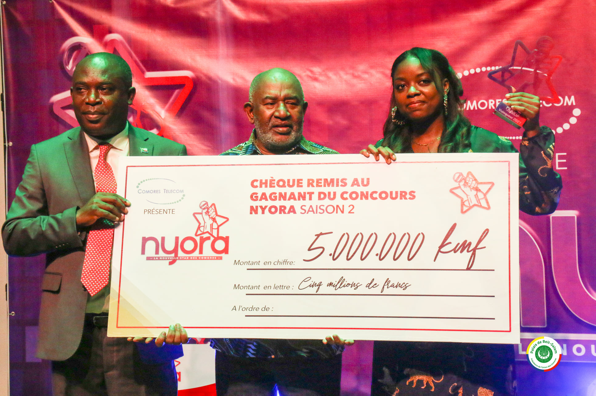 image Deuxième édition Nyora:  Kueena remporte le premier prix
