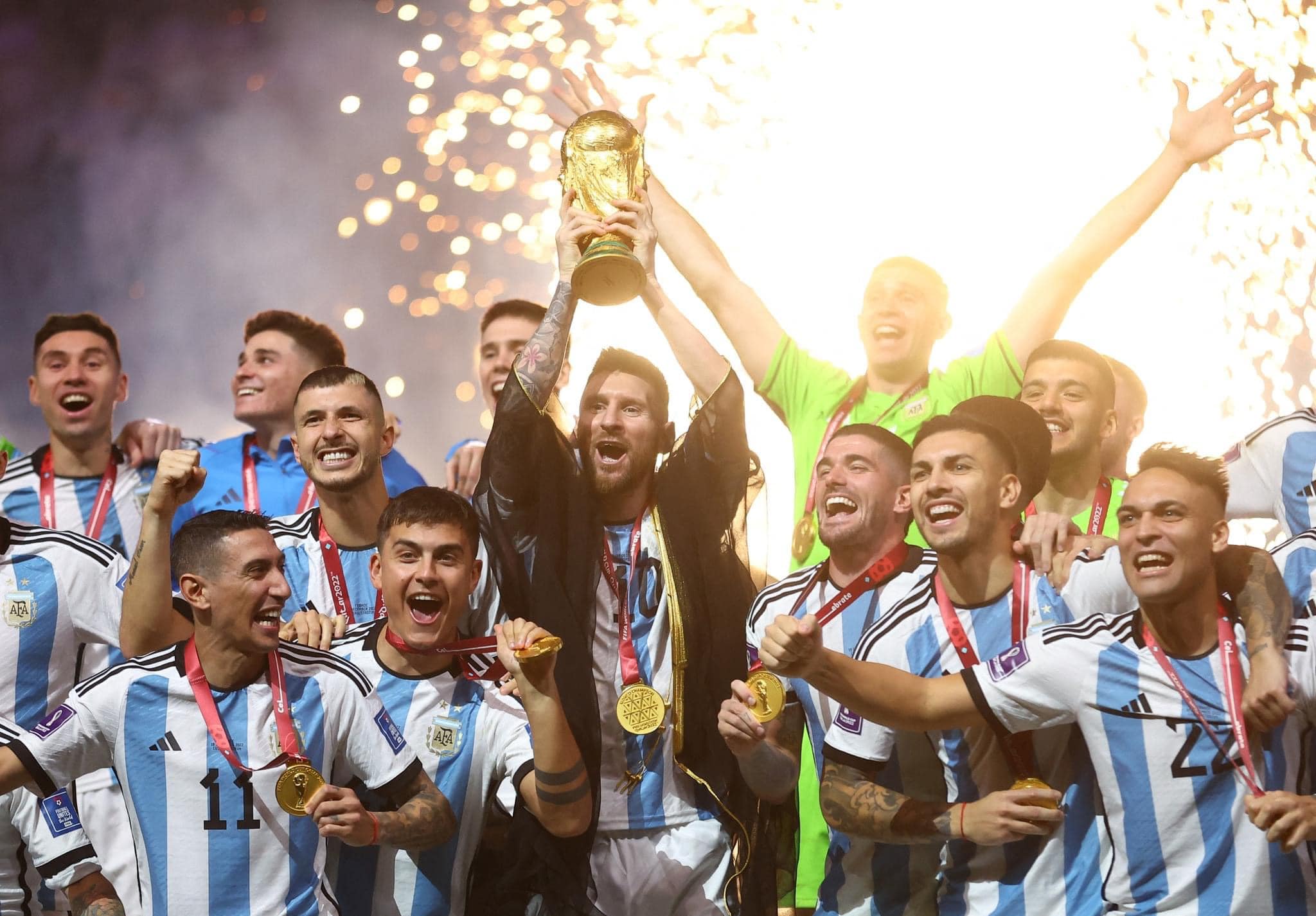 image L’Argentine de Messi au sommet du foot Mondial