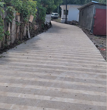 image Les travaux de la voirie de Mutsamudu vont bon train