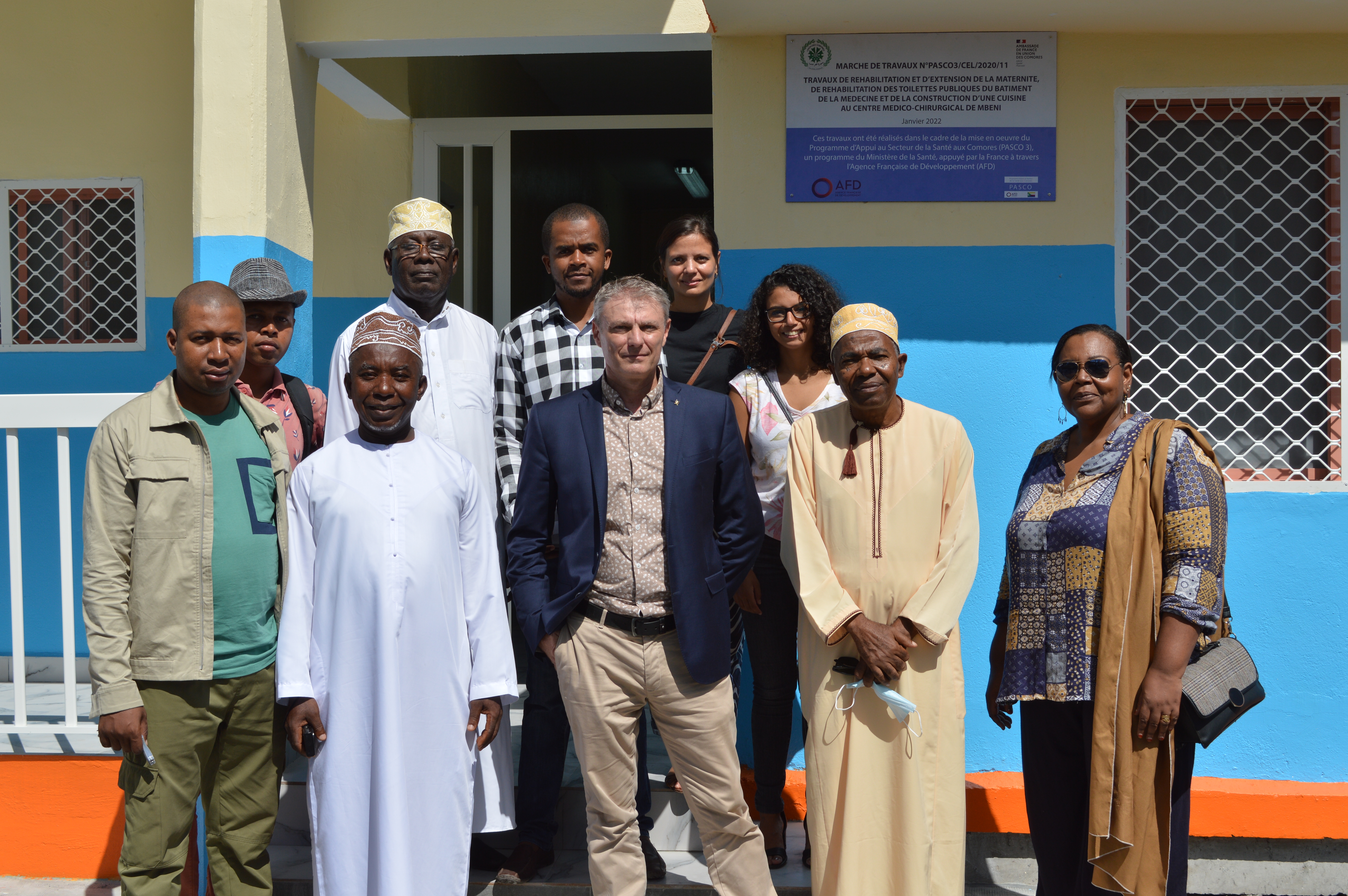 image Santé publique/PASCO:  Des travaux de réhabilitation et d’extension pour le CMC de Mbeni