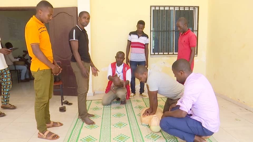 image Les éco-gardes terrestres du PNM ont été formés au secourisme