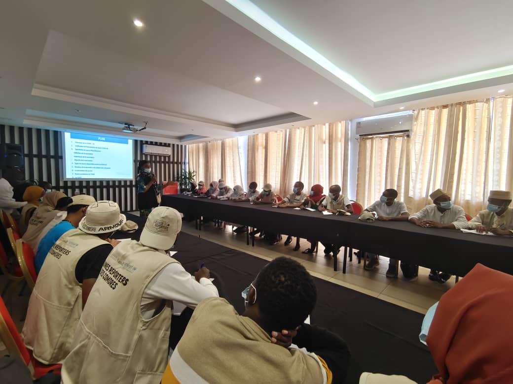 image Santé Publique :  43 jeunes reporters formés en appui à la campagne de vaccination