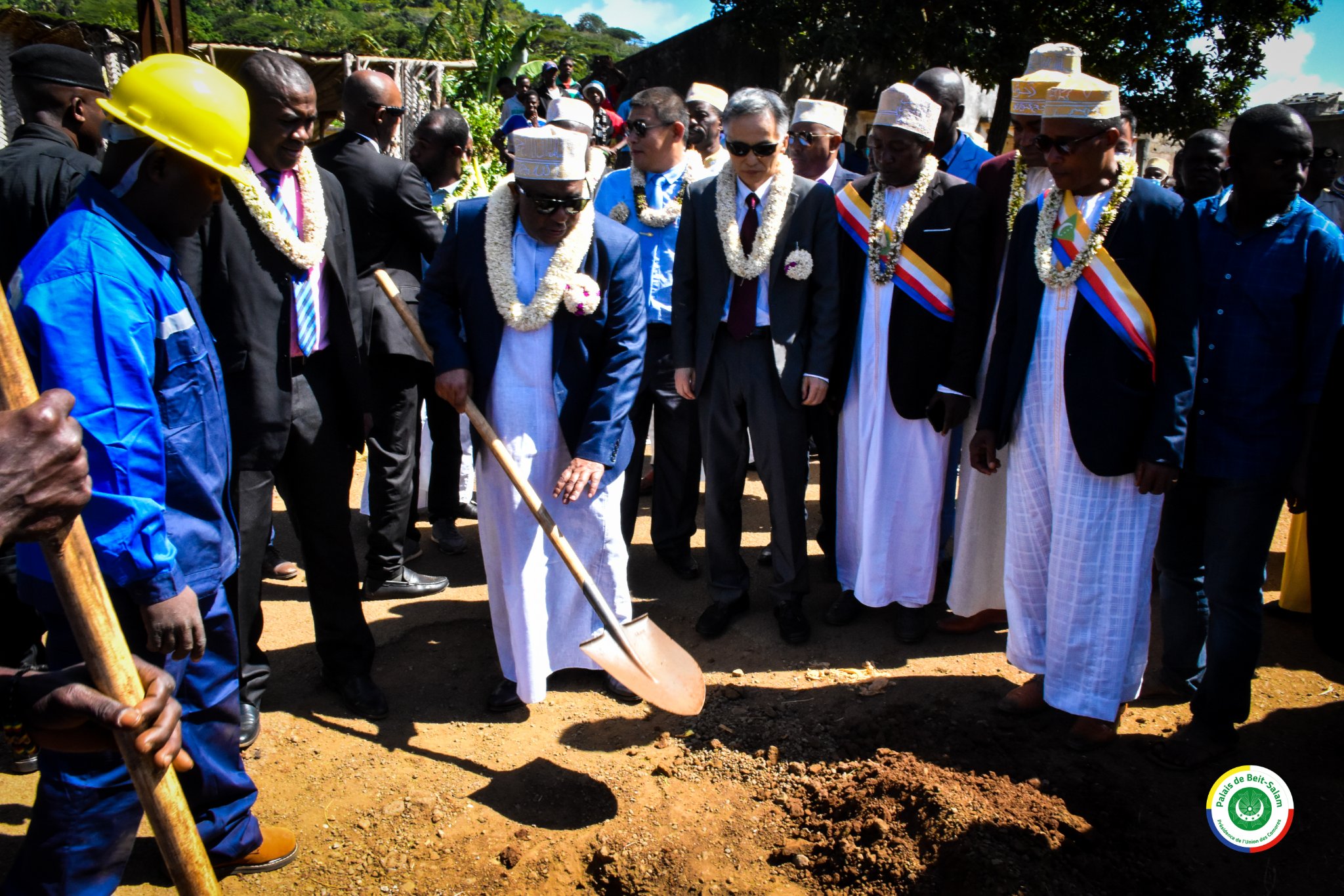 La réhabilitation de la route Wanani - Nioumachoi officiellement lancée