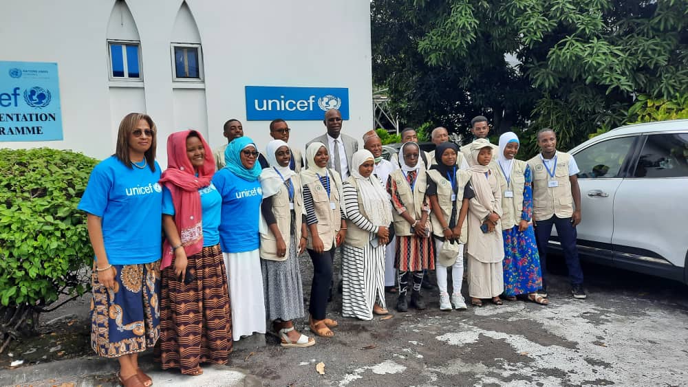 Mohamed Fall à la rencontre des jeunes reporters des Comores