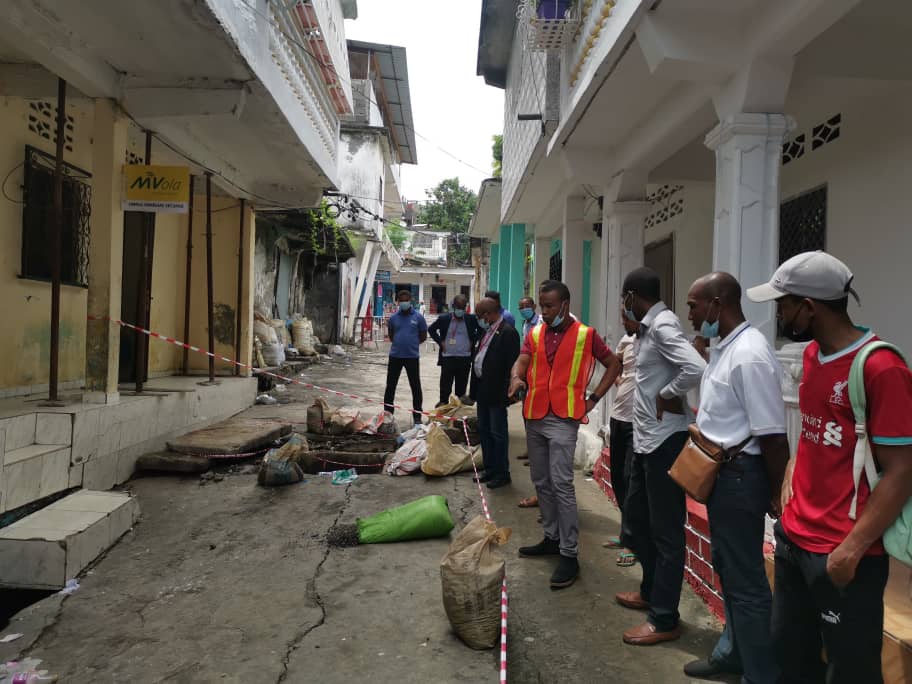 image Une maison menacée d’effondrement à Mutsamudu