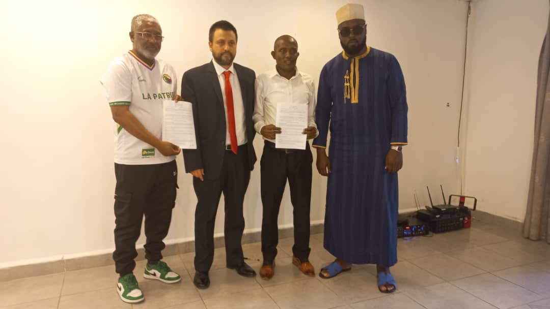 image Union Trade, signe un partenariat avec des clubs de football de la place