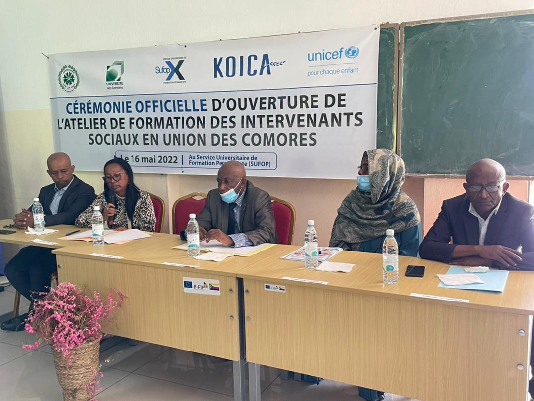 Protection des enfants et des femmes:  Près d’une trentaine d’intervenants sociaux formés