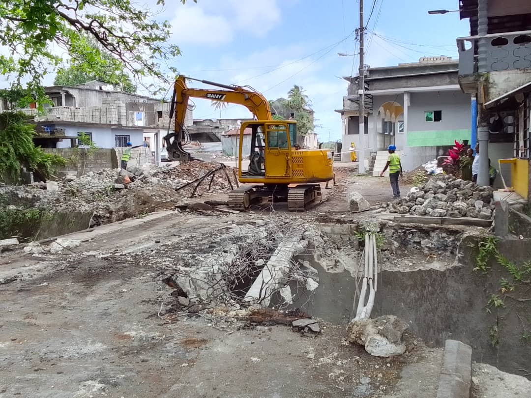 Les travaux de la RN2 avancent dans les meilleures conditions