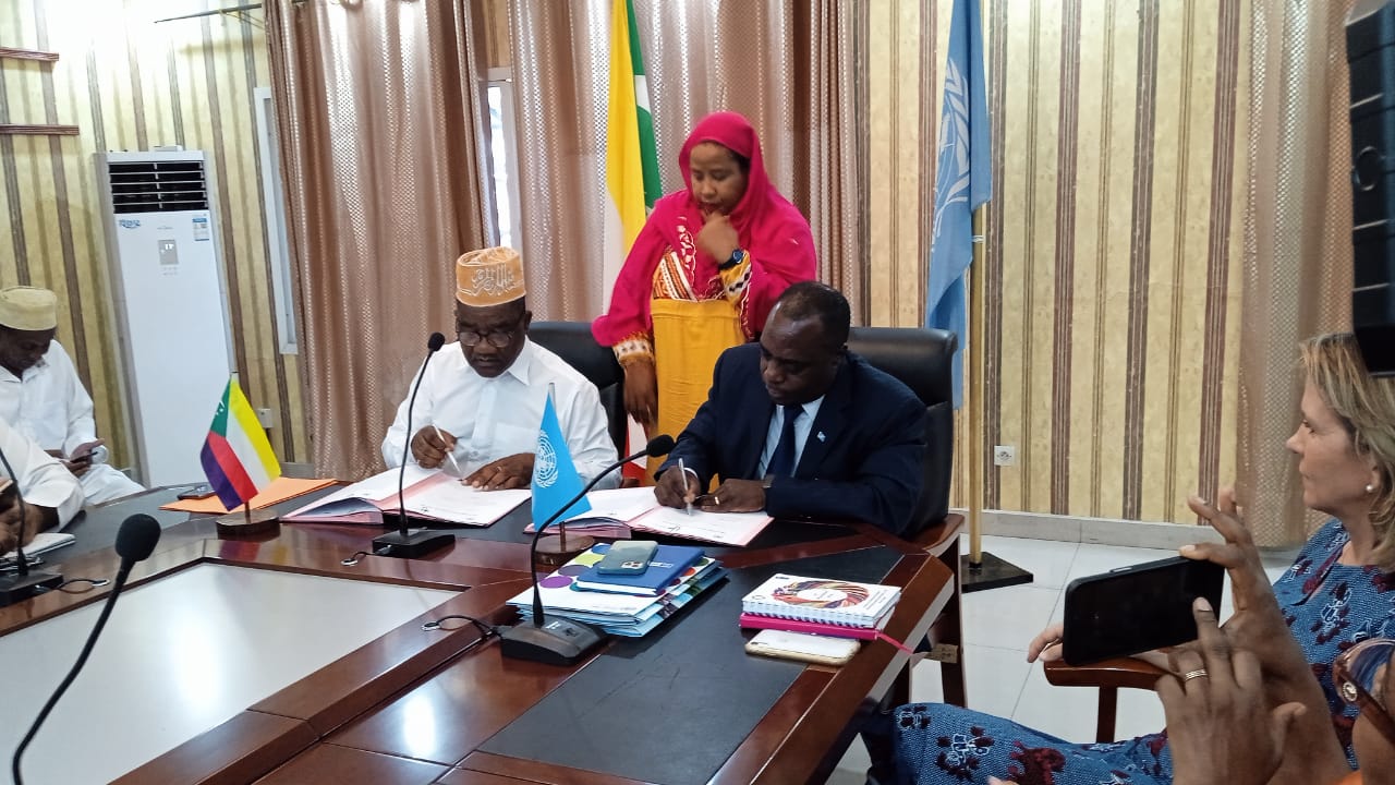 image Coopération Comores/SNU: 20,7 millions de dollars pour les Comores en 2022