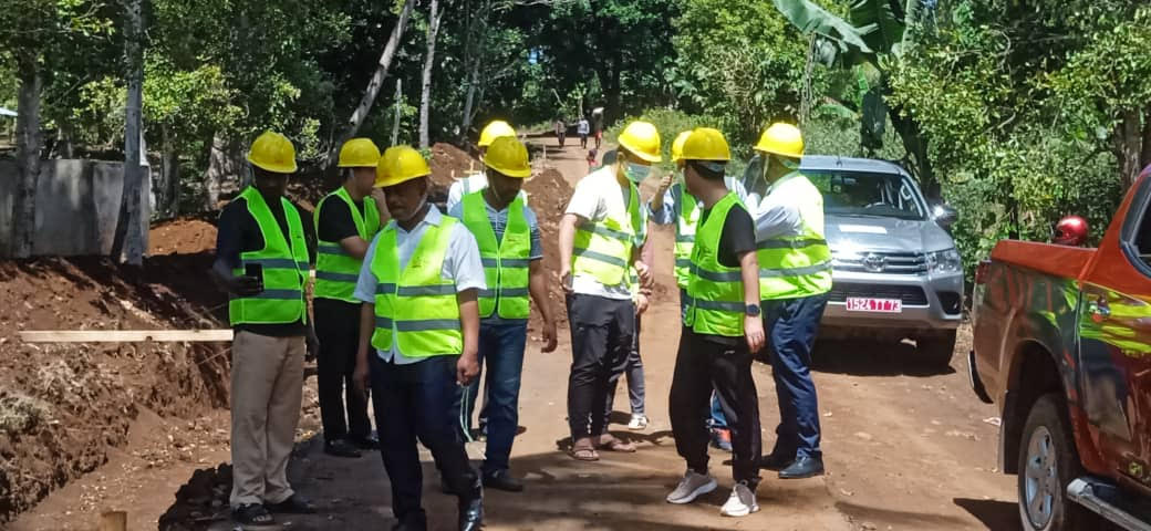 Infrastructures routières:  Les travaux de réhabilitation de la route Wanani-Nioumachoi vont bon train