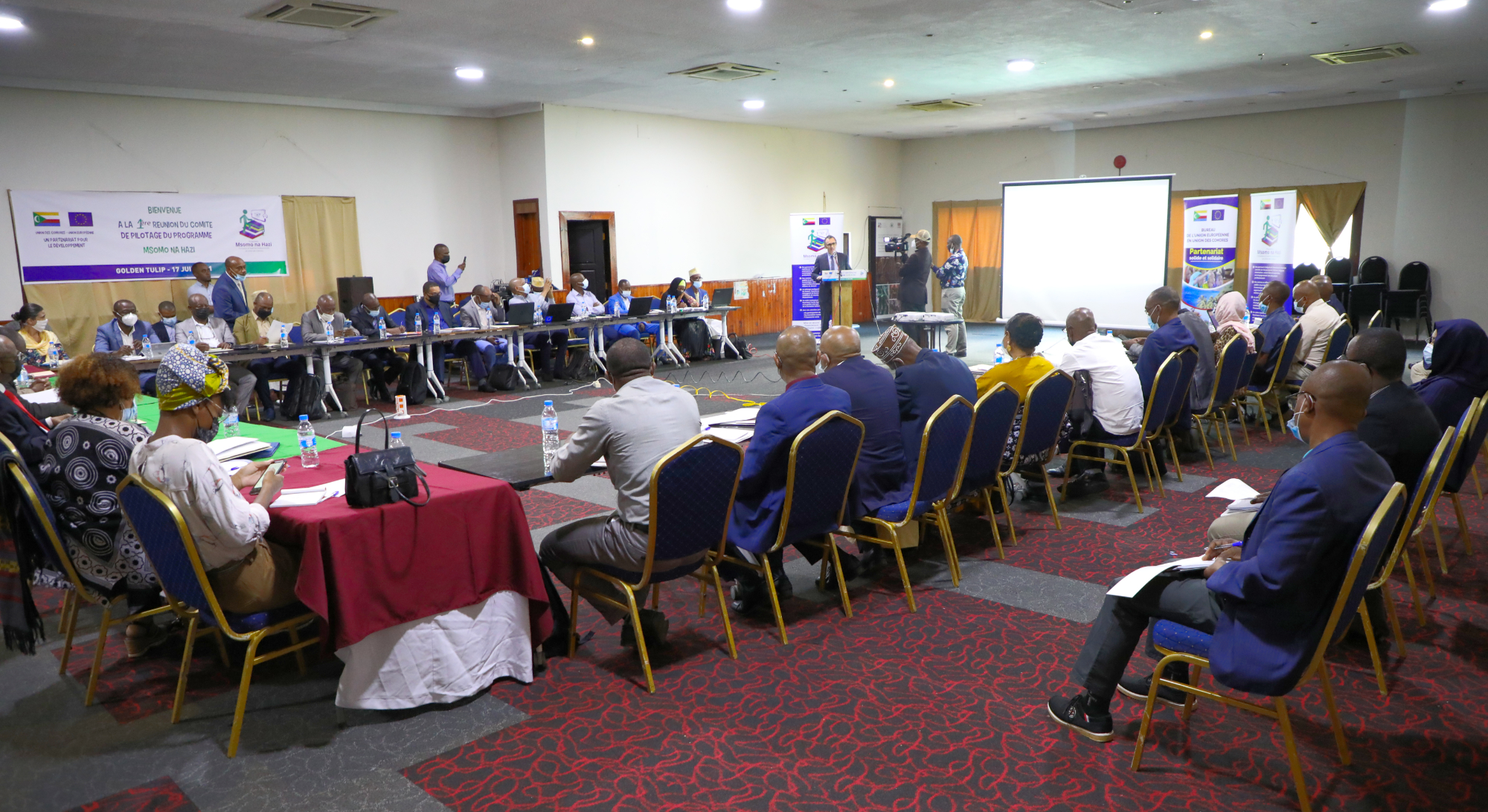 image Premier comité de pilotage du projet « Msomo Na Hazi »  Tenir le cap des programmations