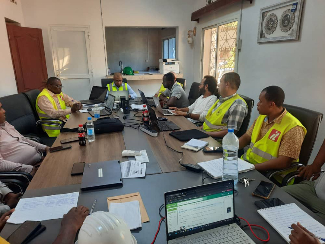 Projet de construction du port de Bangoma « Le chantier n’accuse aucun retard »