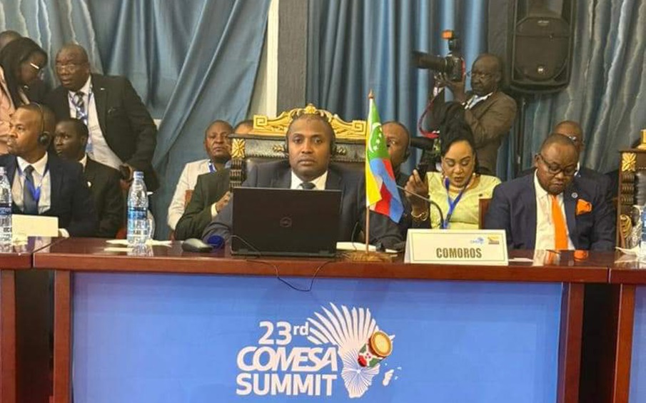 image 23ème Sommet des Chefs d’États et du Gouvernement du COMESA:  Les Comores plaident pour les secteurs porteurs de croissance