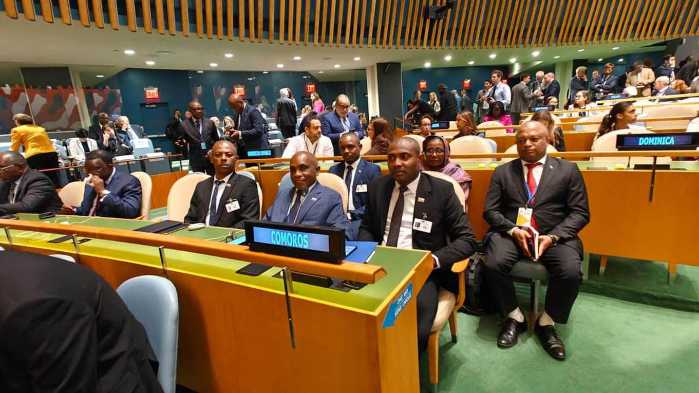 image Sommet sur l’avenir: Mbae Mohamed plaide pour un meilleur avenir des jeunes