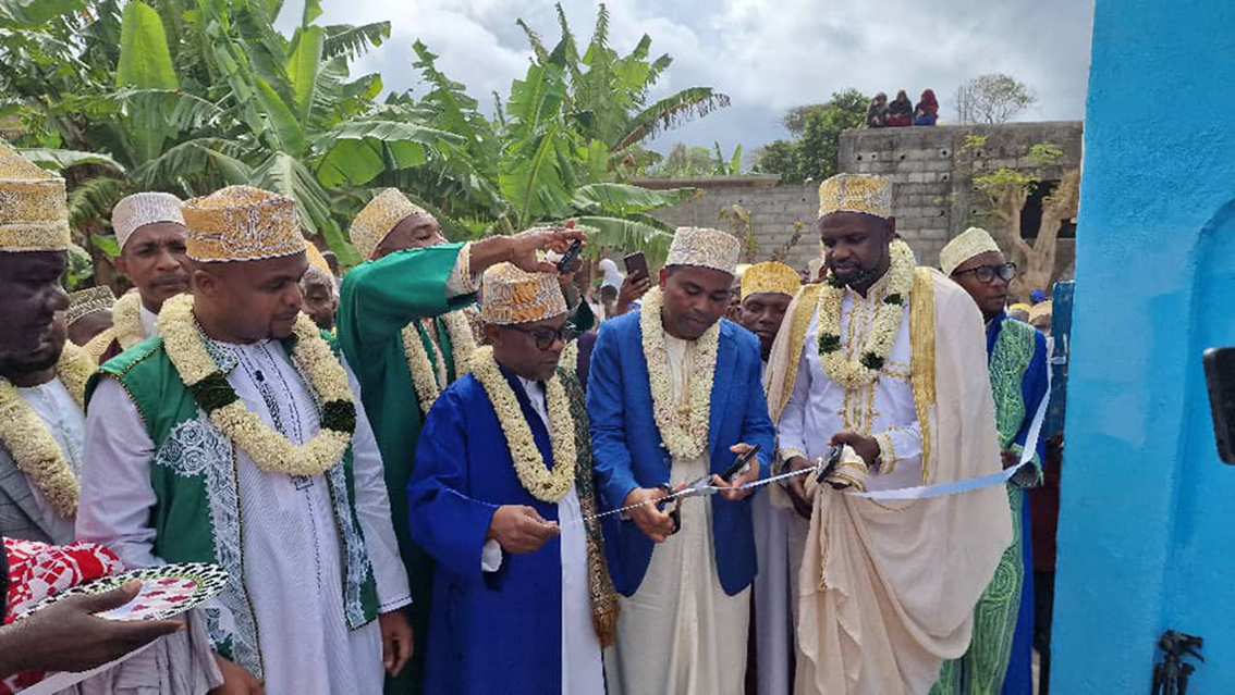 Education islamique:  Wuzuri wa dini inaugure un madrassat à Wanani