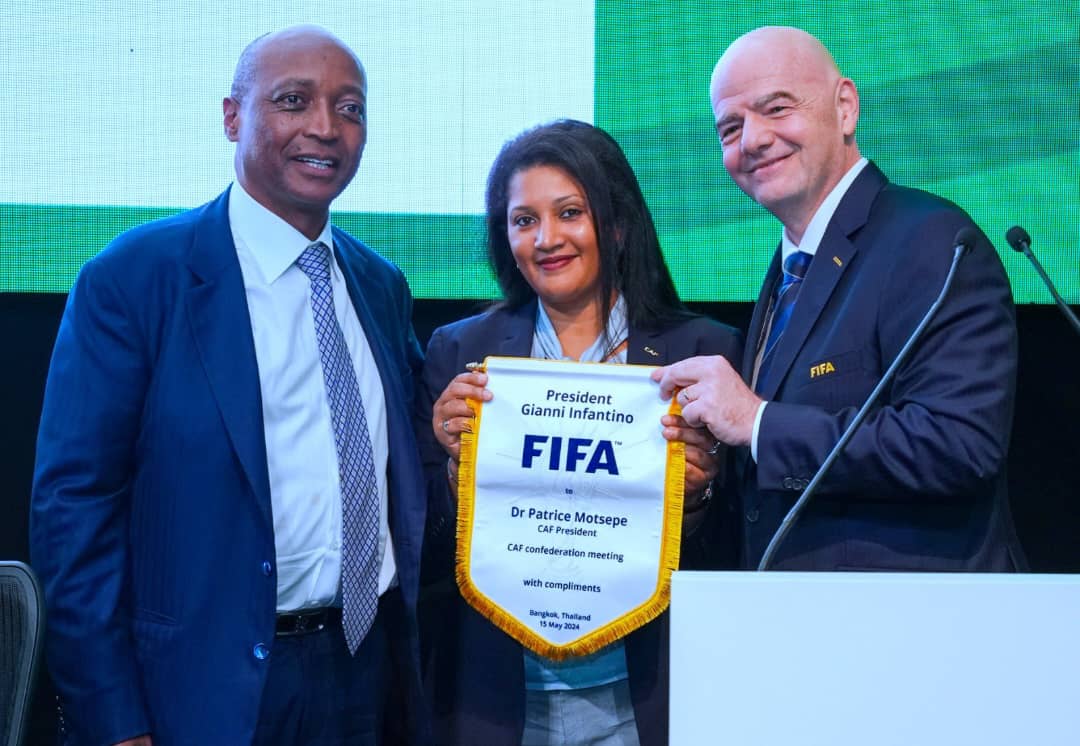 image 74e congrès de la FIFA, Infatino encense les efforts de la CAF