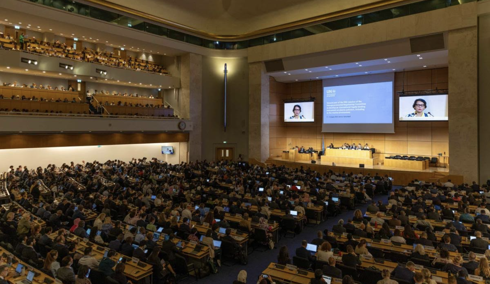 image Environnement:  5ème session des négociations sur un traité mondial sur la pollution plastique