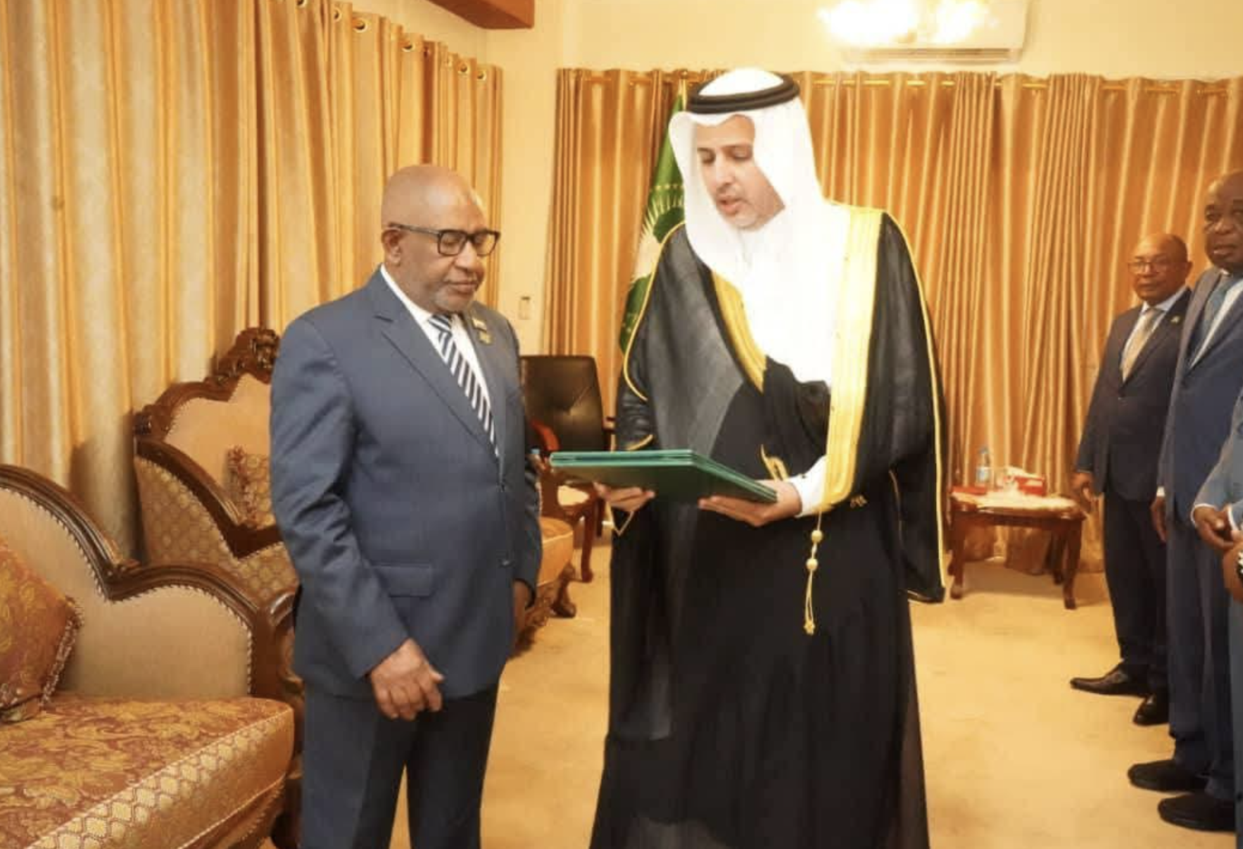 image Diplomatie : Mohamed Gharamah  prend ses fonctions aux Comores