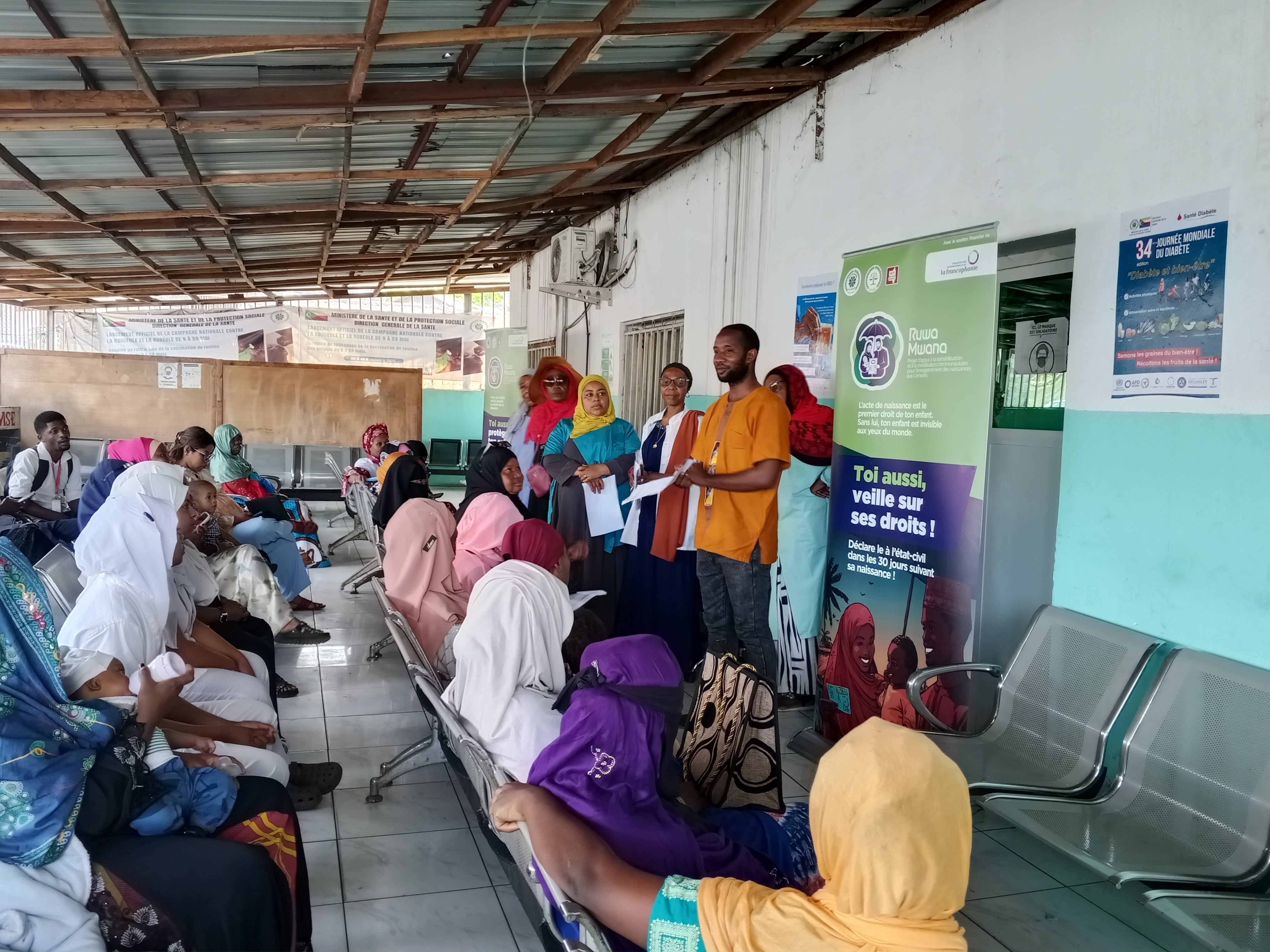 image Une caravane pour promouvoir l’enregistrement des naissances