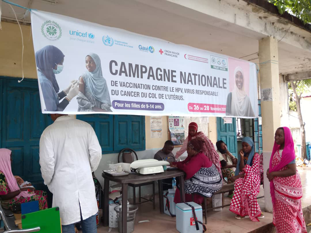 Vaccin contre HPV : 13 jeunes écolières vaccinées à Anjouan