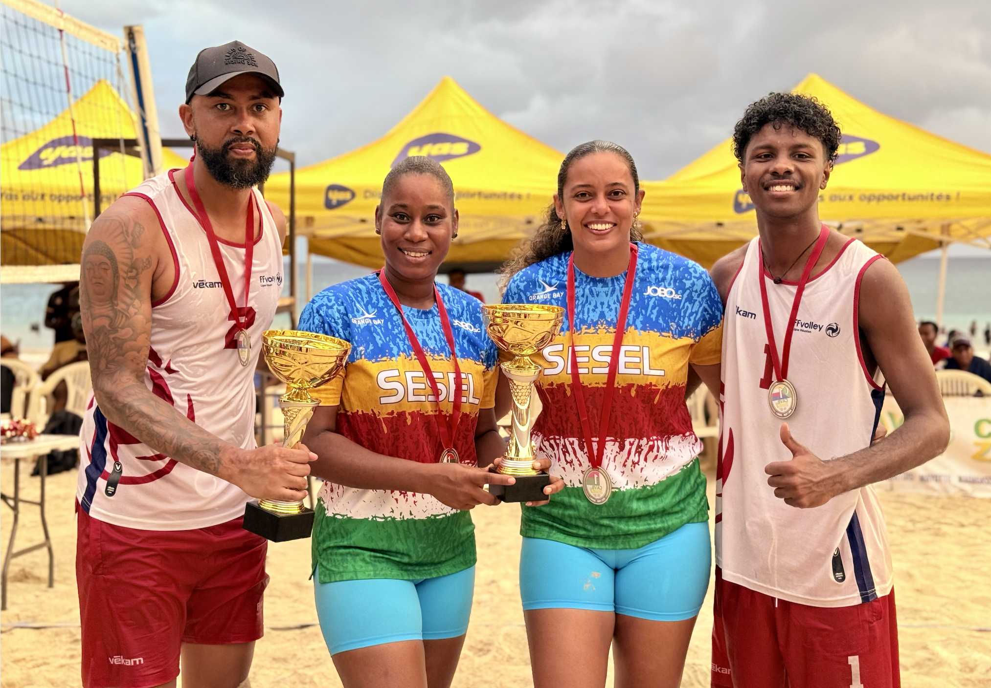 image Volleyball, tournoi zone 7: Seychelles et La Réunion sacrées championnes de la zone 7