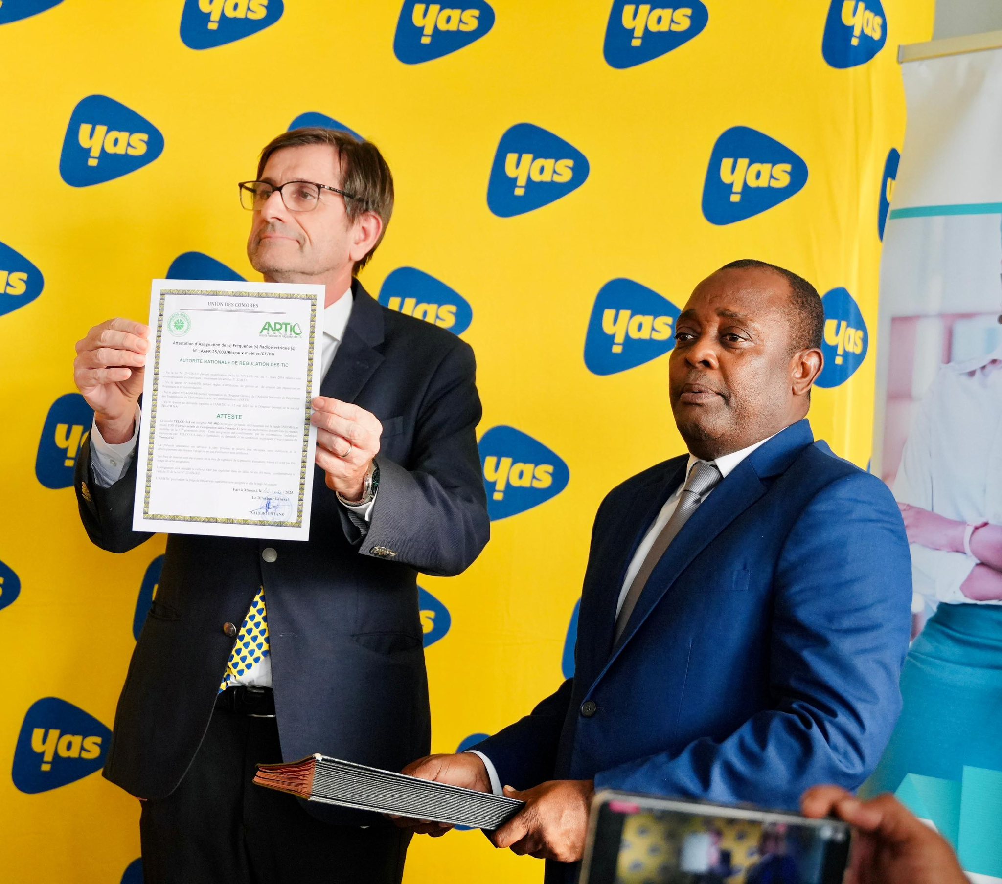 image Télécommunications : Yas Comores a lancé officiellement la 5G