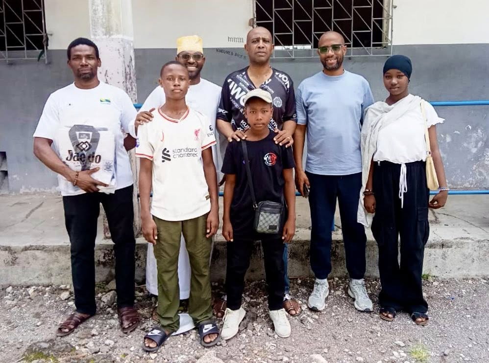 image Taekwondo:  Quatre jeunes athlètes en stage à Dakar