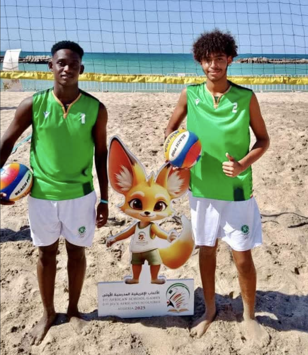 image Jeux scolaires africains:  Le Beach-Volley en tête de gondole