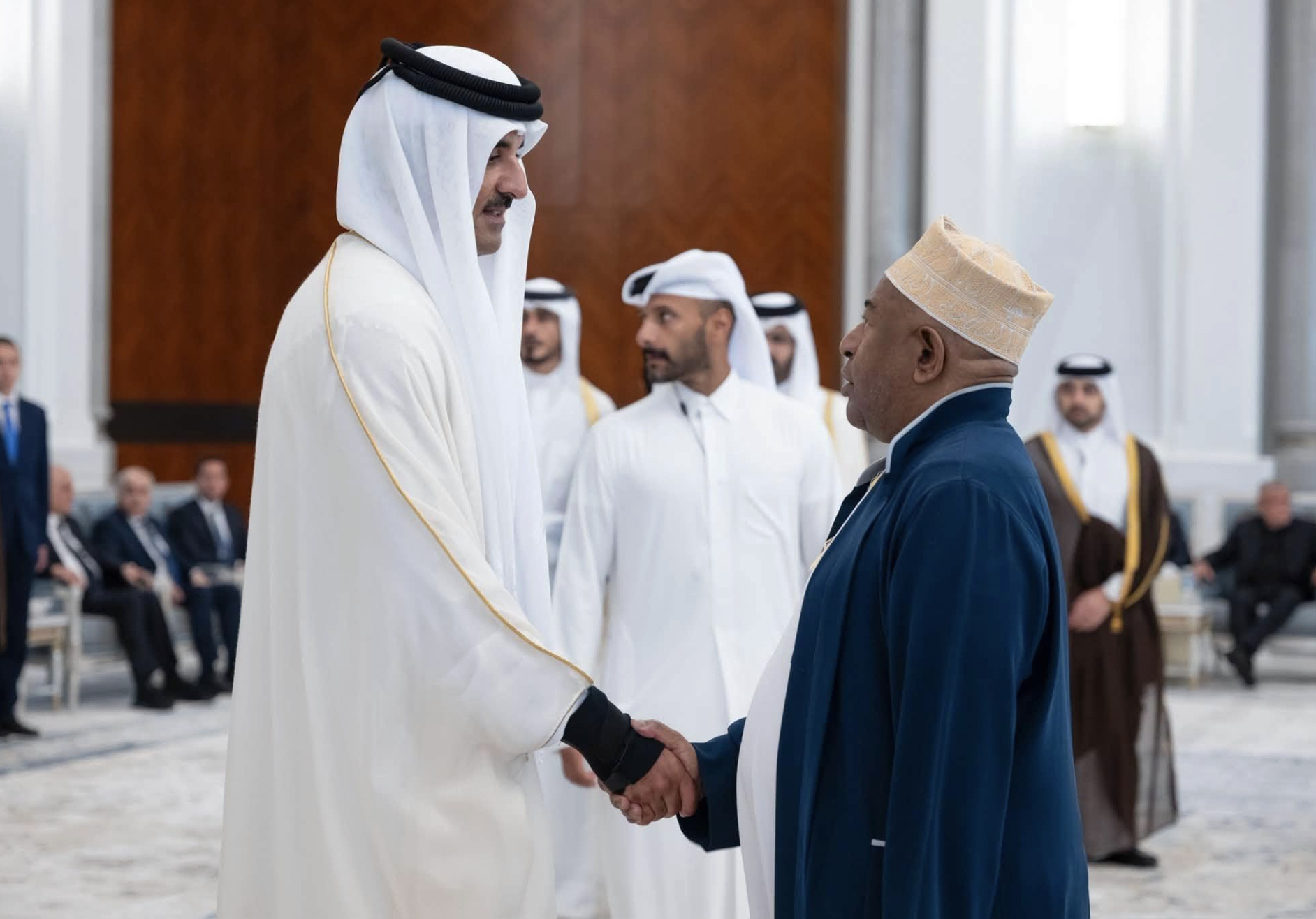 Diplomatie :  Feu Hamad Bin Khalifa partisan de l'unité comorienne