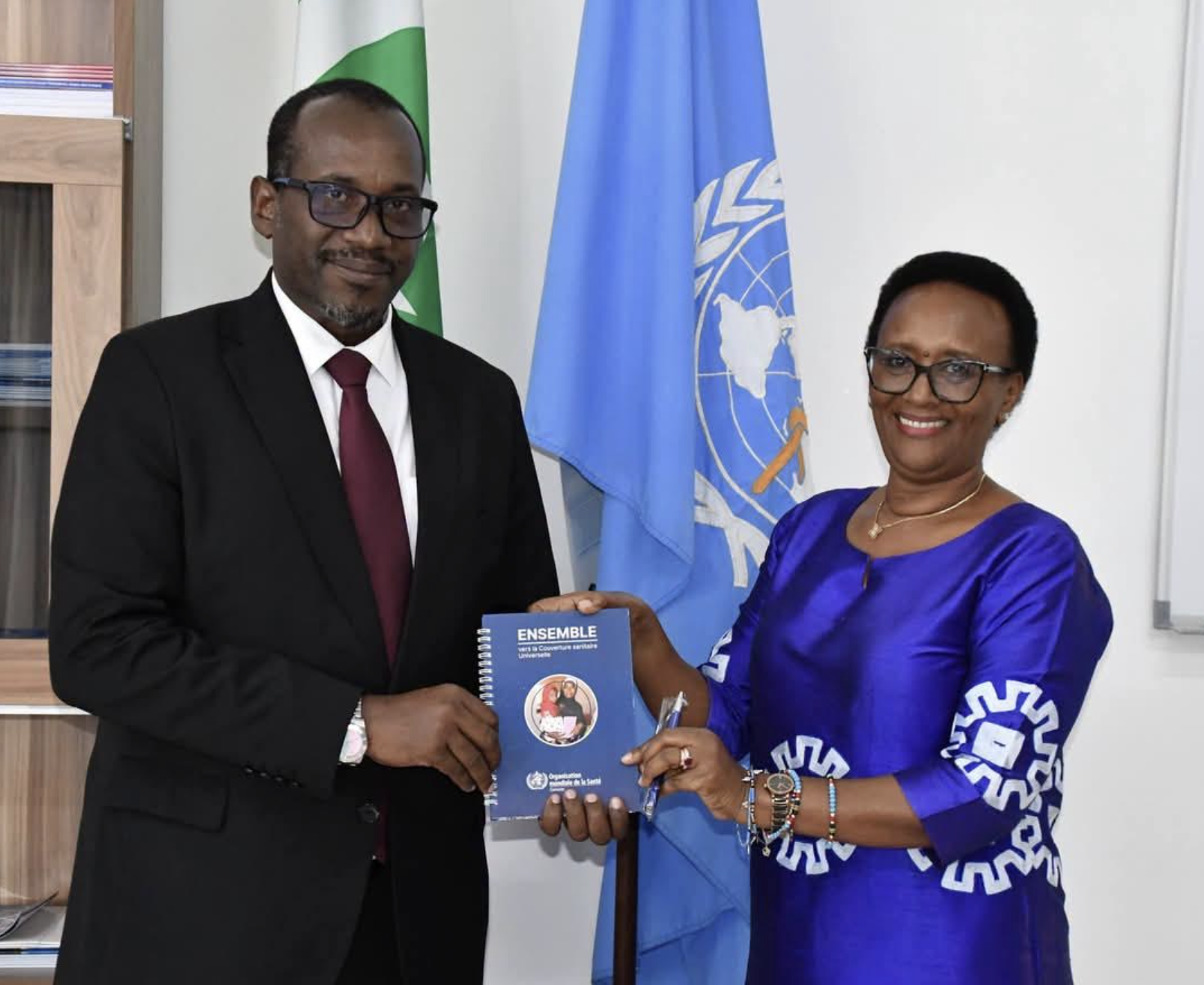 Le nouvel ambassadeur de Tanzanie reçu par l'OMS à Moroni