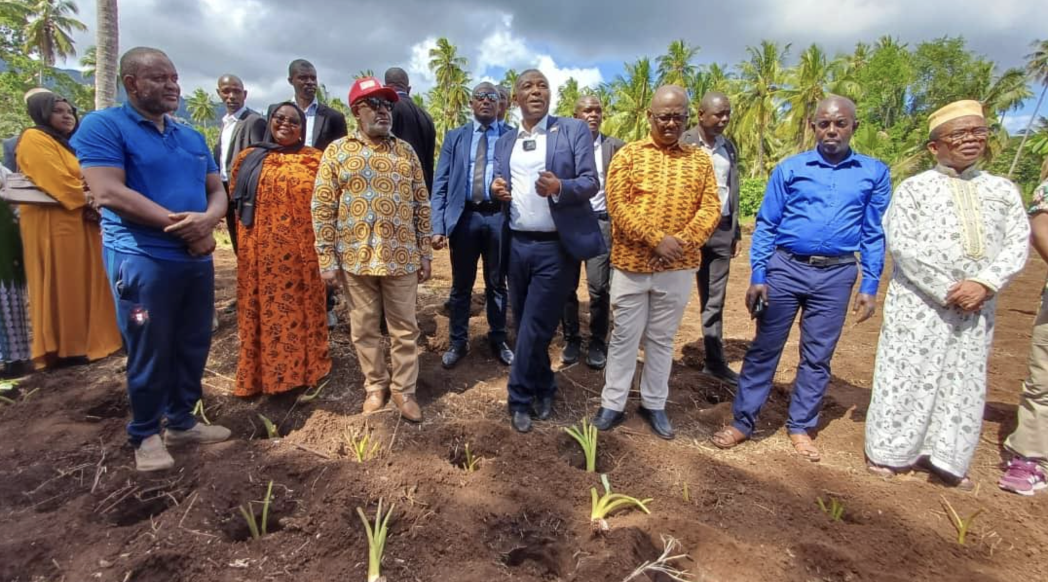 Mohéli, vitrine de l'agriculture comorienne Azali salue une dynamique prometteuse