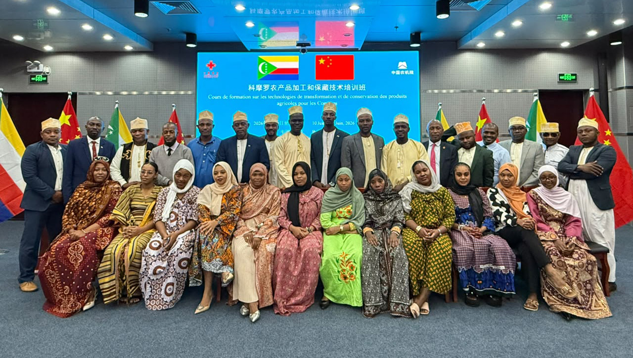 Coopération :  29 jeunes Comoriens participent à une formation en Chine