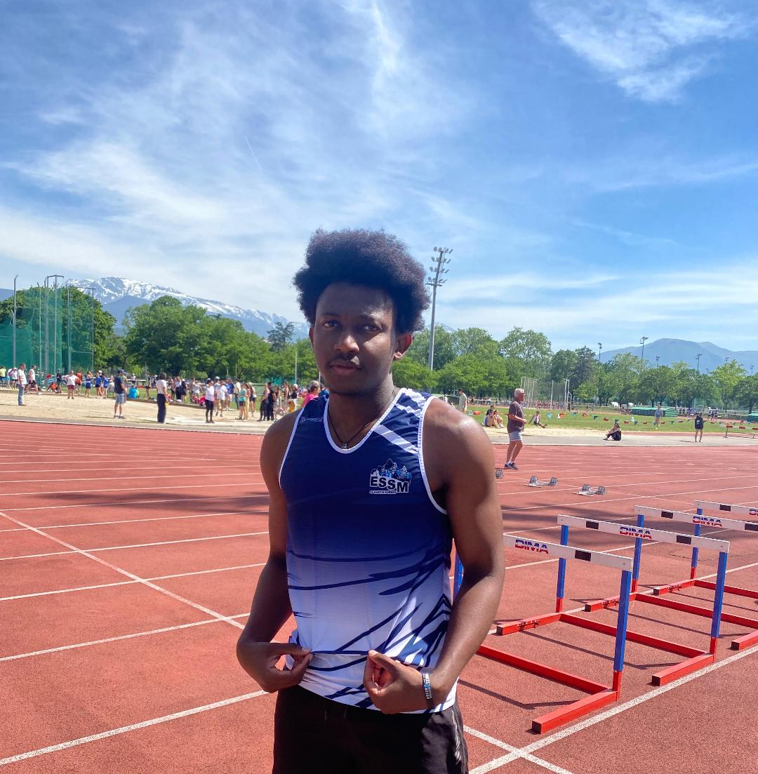 Du lycée de Mohéli aux pistes de Grenoble Ali M’kouboi Newton vise le sprint international