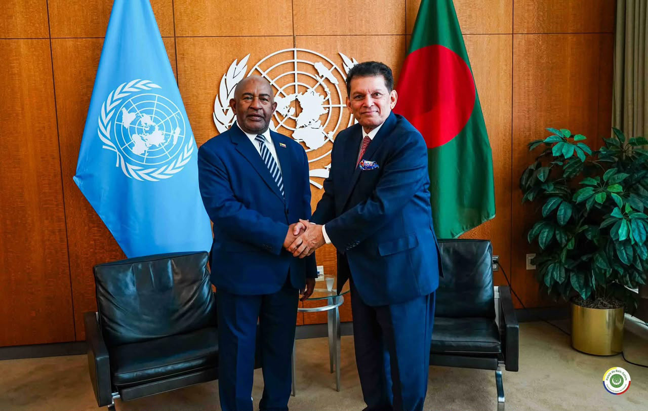 image 81e Assemblée générale de l’ONU :  Azali multiplie ses rencontres bilatérales