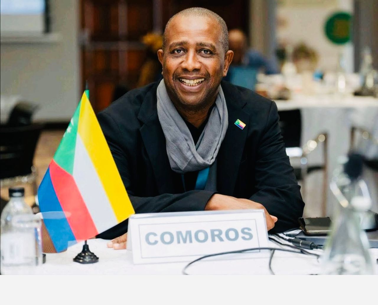 image Interview :  Colonel Soilihi Abdallah Rafik :  « Les Comores s’imposent comme acteur régional clé »