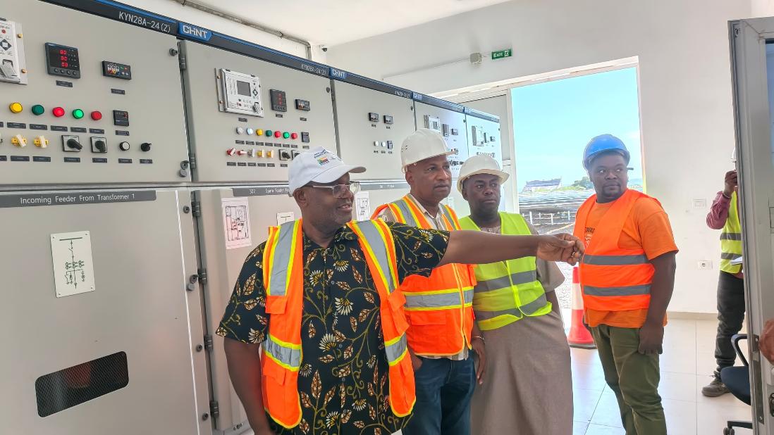 La centrale solaire de Mbangani – Mohéli Un premier test réussi