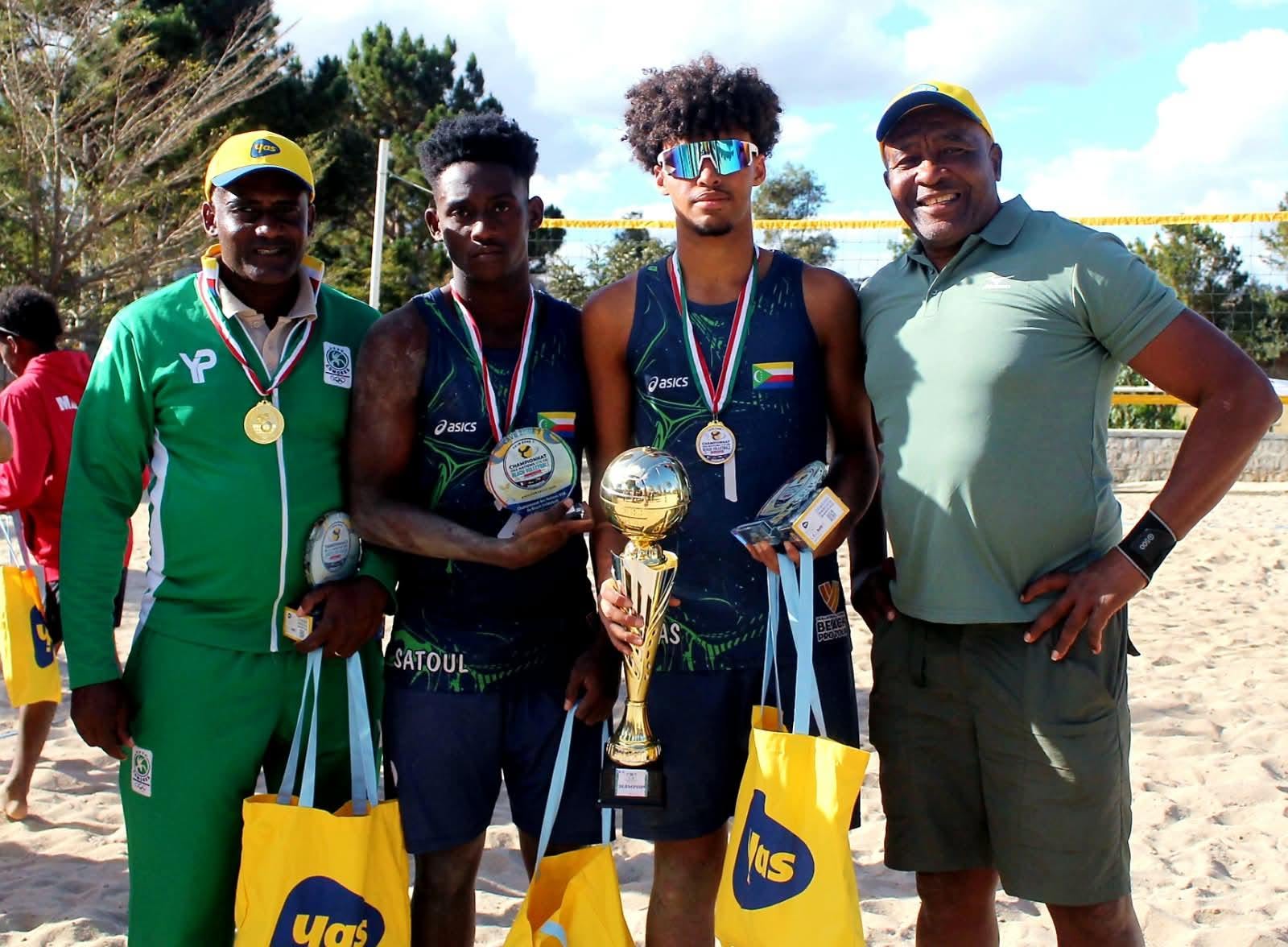 Beach volley : Satoul -Elyas, meilleure paire de l’Océan Indien