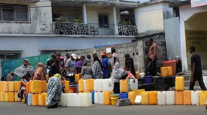 Crise de l’eau à Moroni :  Les habitants attendent toujours une réponse durable