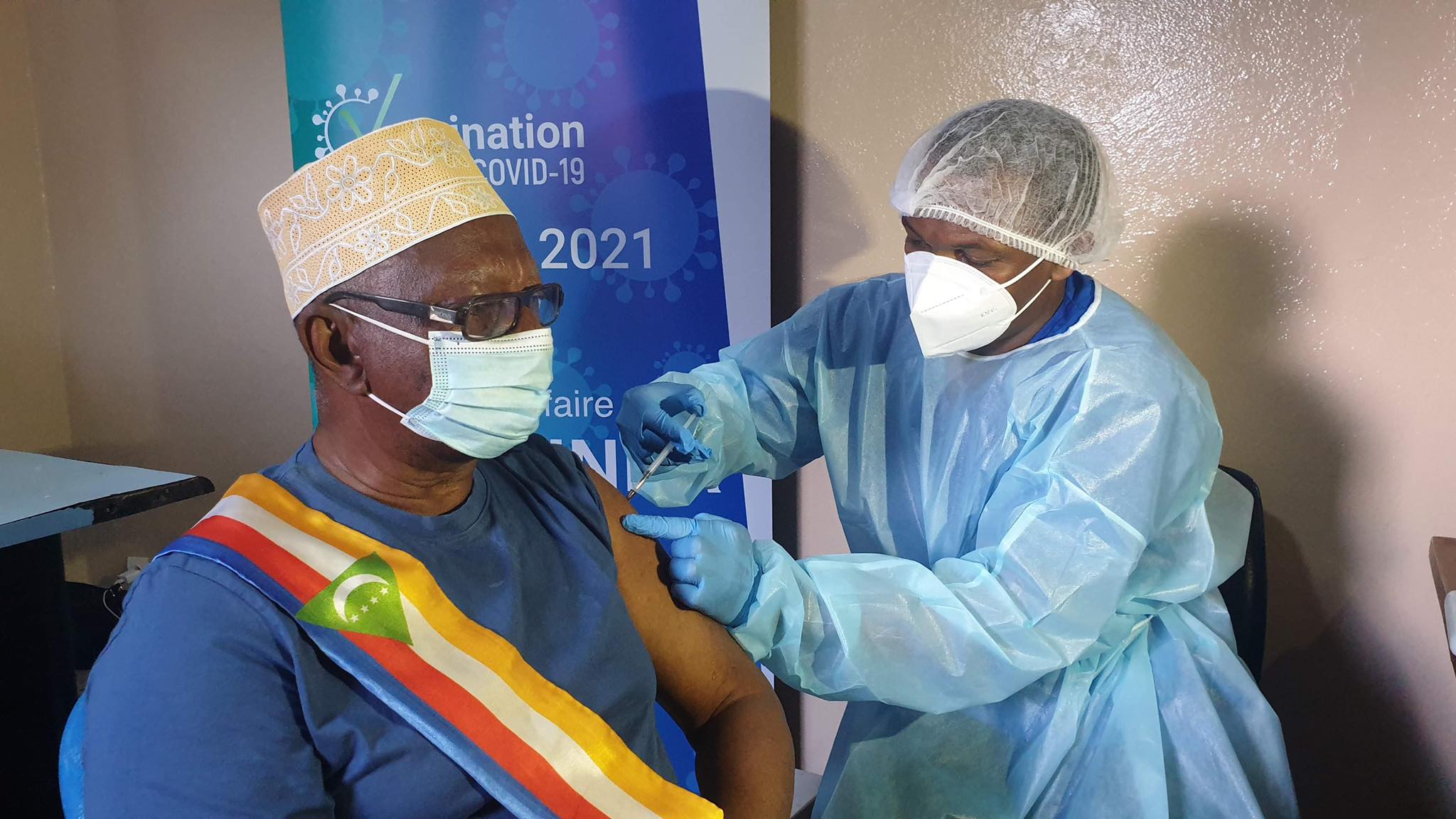 image Campagne de vaccination : La deuxième phase est lancée simultanément dans les trois îles