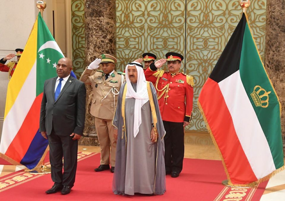 image Visite officielle d'Azali au Koweït / Une commission mixte de coopération bilatérale voit le jour