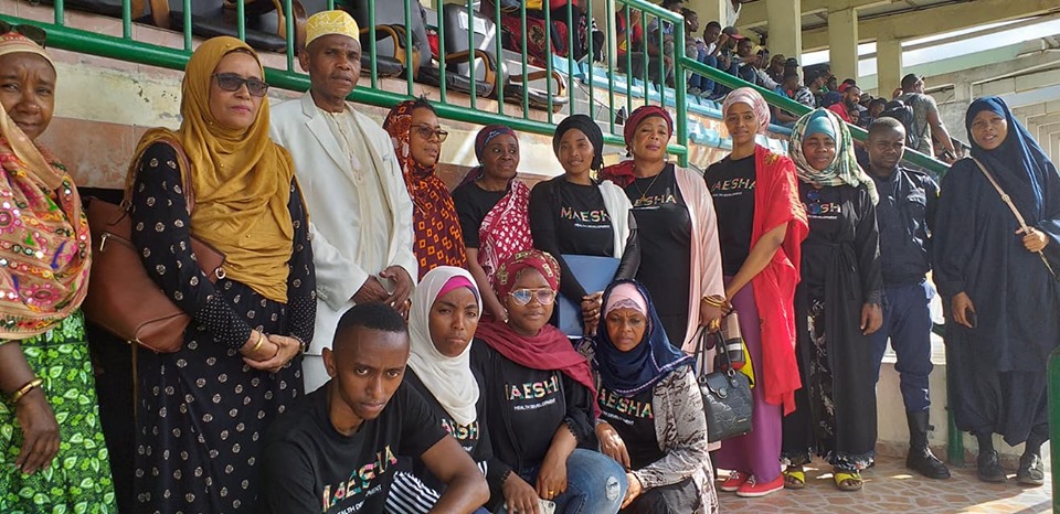 image Regroupement des jeunes par l'association Maecha ''Promouvoir la santé des gosses à travers le sport''