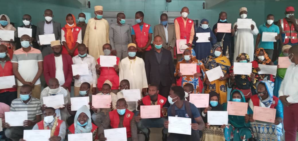 image Mohéli a honoré les volontaires mobilisés dans les opérations COVID-19
