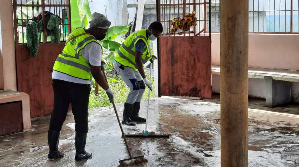 image Le comité anti-covid19 de Mitsoudje en action
