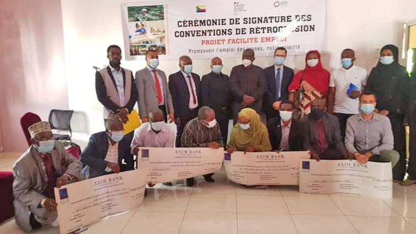 Signature des conventions de rétrocession du projet facilité emploi: Plus de 523 emplois à créer avec un financement de 280 millions kmf