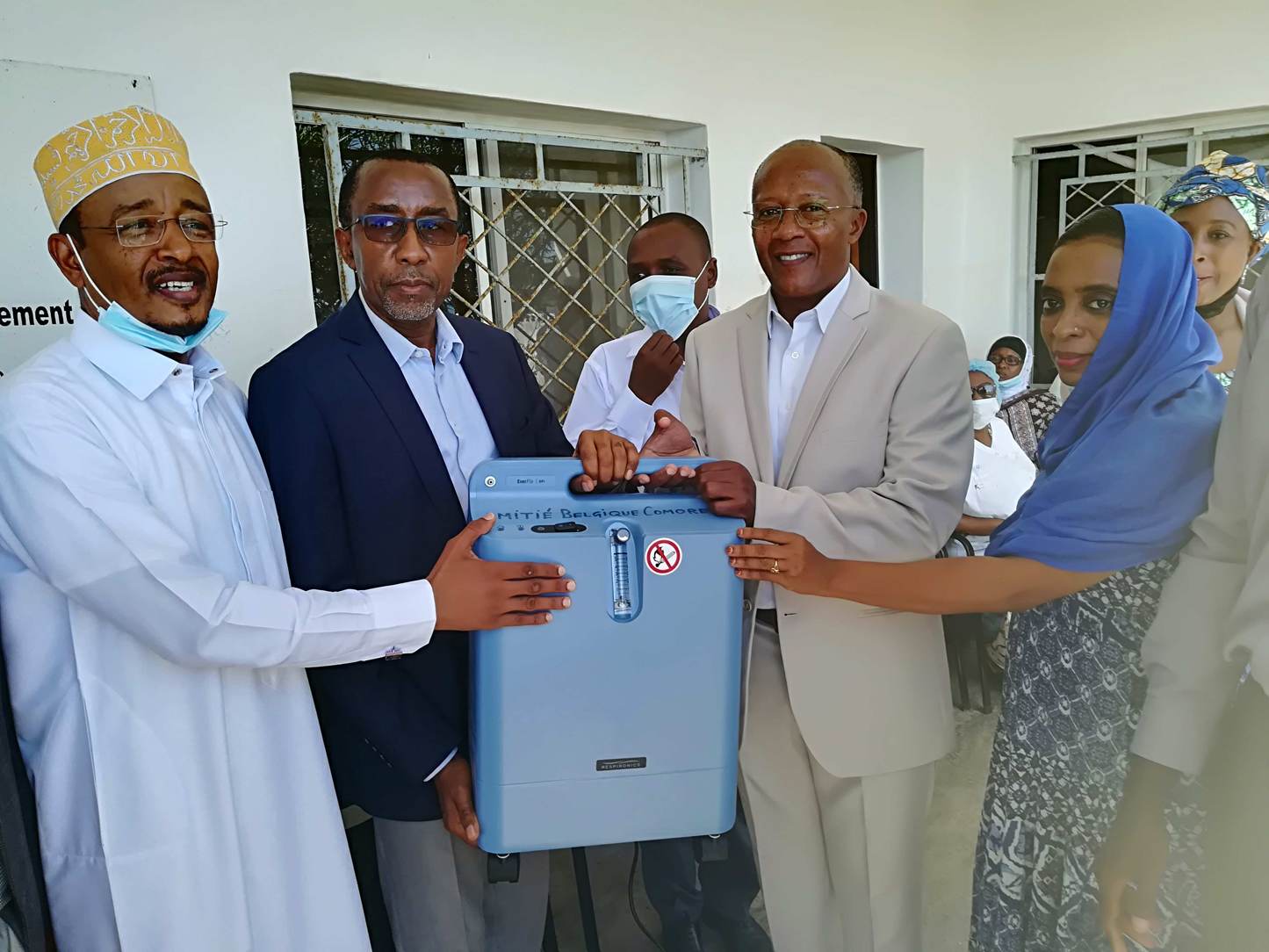 image L’hôpital de Mitsamihuli doté d’un oxygénateur médical