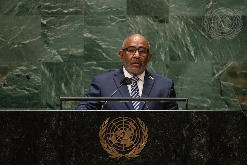 image 76e AG de l’ONU:   Azali réitère son appel pour la paix et la cohésion sociale