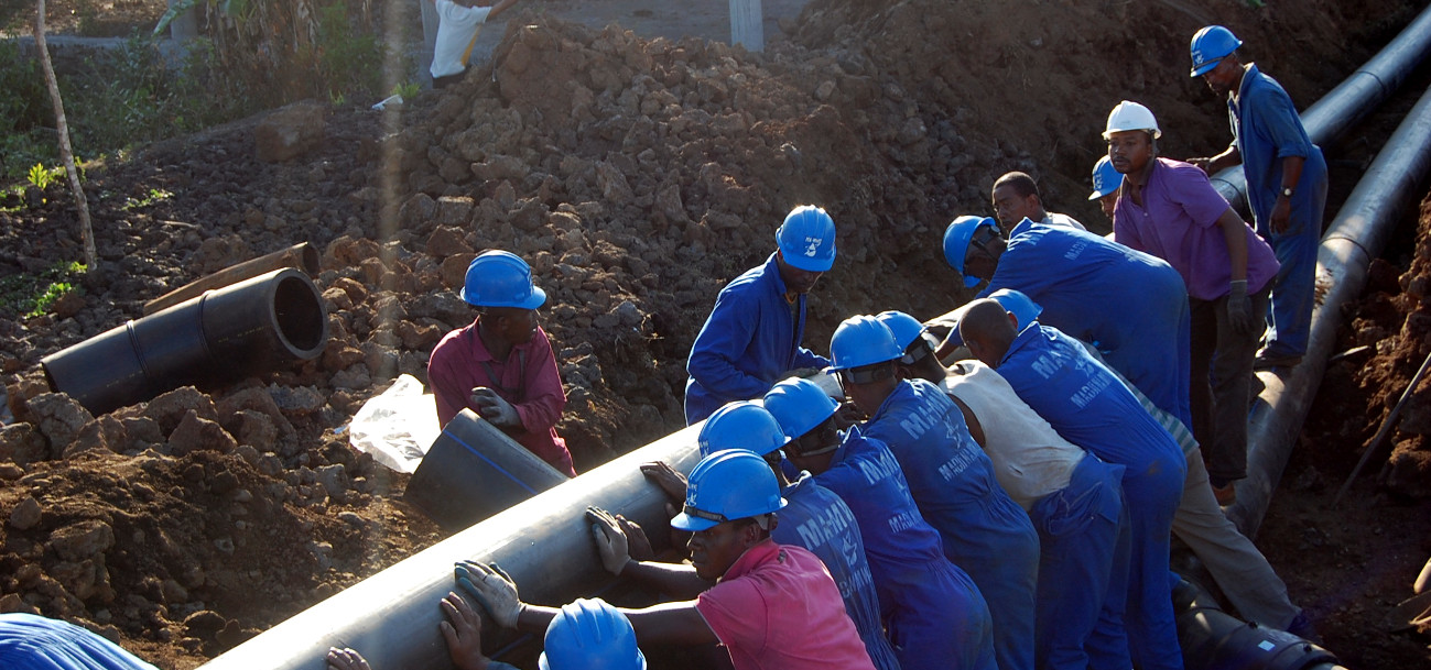 image Environnement  / Un projet pour l’approvisionnement en eau potable de 450 000 personnes