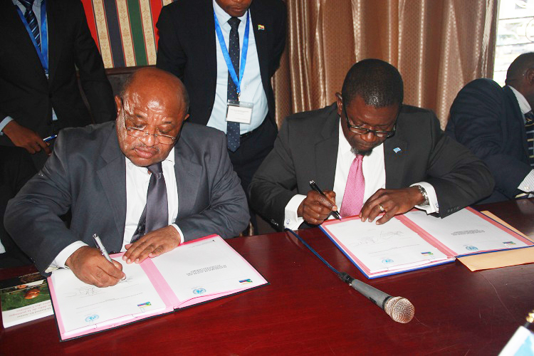 image Comores/Système des Nations Unies  Signature du plan de travail annuel 2018