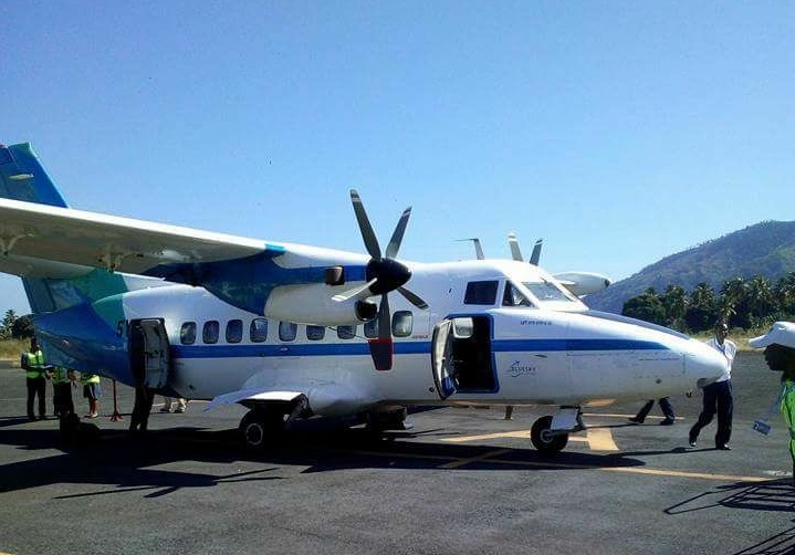 image Transports aériens : Un vol de Blue Sky évite de justesse un crash à Hahaya