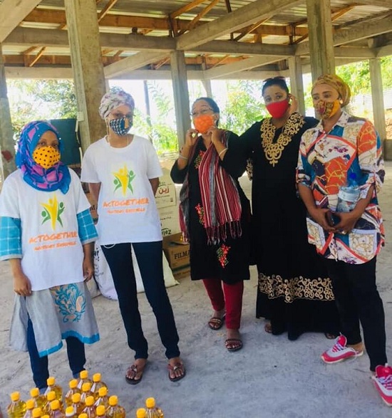 image Actogether en action pour lutter contre la propagation du virus